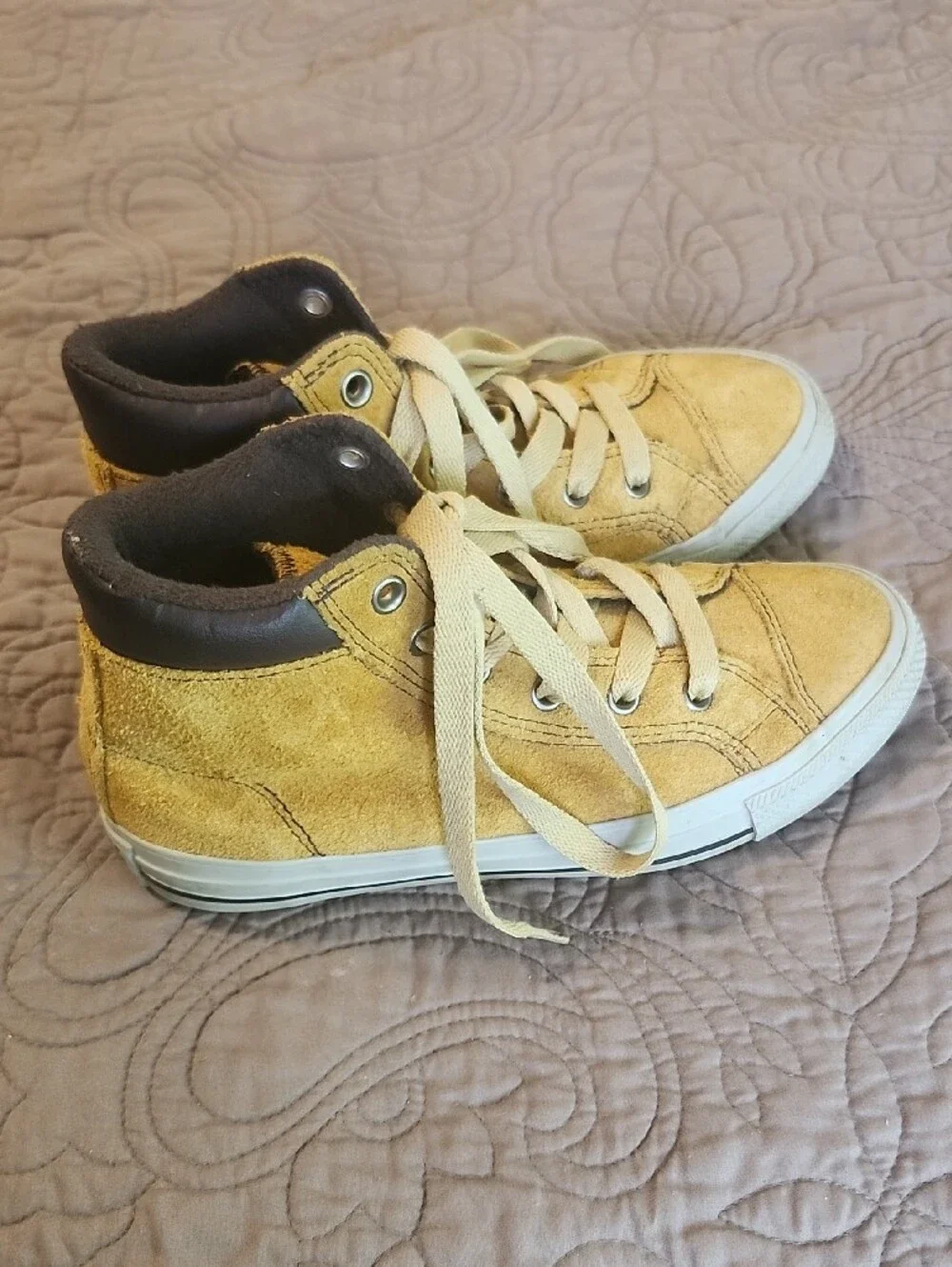 Converse Chuck Taylor All Star PC BOOT HI Suede Sneaker Youth Size 2.5